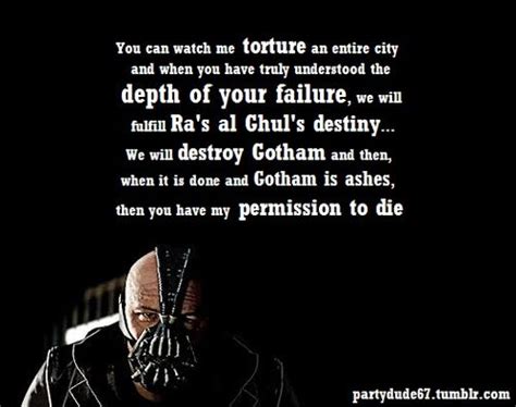 Top 22 Bane Quotes - SO LIFE QUOTES | Bane quotes, Batman quotes, Positive quotes