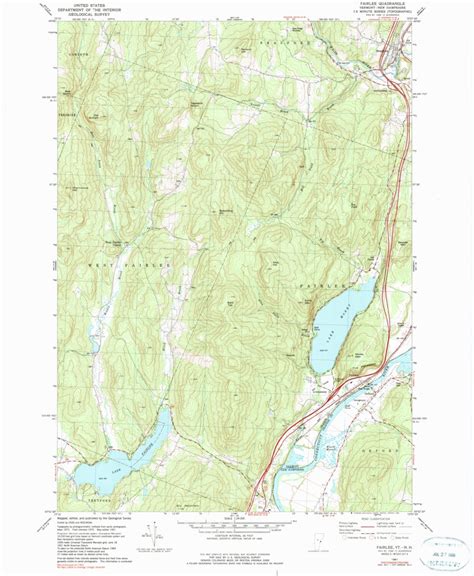 Fairlee, VT-NH (1981, 24000-Scale) Map by United States Geological ...