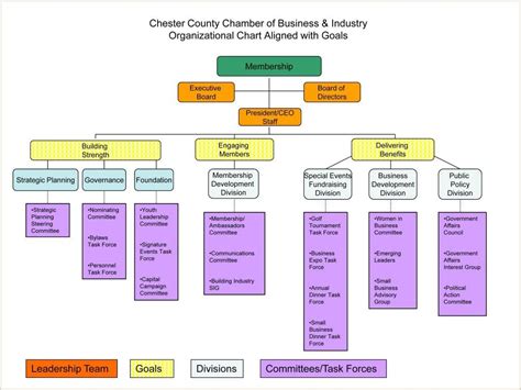 Starbucks Organizational Chart