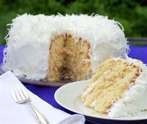 Buttery diabetic cake with fluffy frosting and plenty of shredded coconut the taste is over the ...