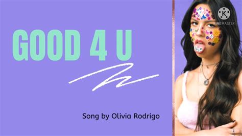 Olivia Rodrigo - good 4 u (Lyrics) 💜🎶 - YouTube