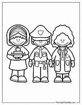 20 Community Helpers Coloring Pages Free Printables sketch template