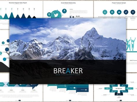 BREAKER Powerpoint by Deck Genius on Dribbble