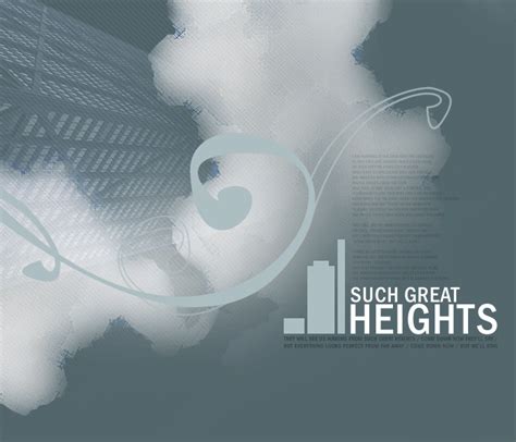 Such Great Heights by jepretend on DeviantArt