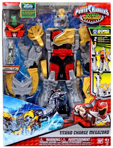 Power Rangers Dino Super Charge Titano Charge Megazord Action Figure ...