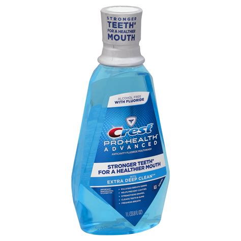 Crest Pro-Health Advanced, Extra Deep Clean Mouthwash - Fresh Mint 1 liter | Shipt