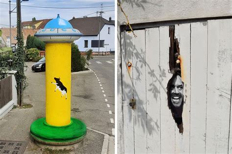 30 Clever And Funny Interventions On The Streets Of France By Oakoak ...