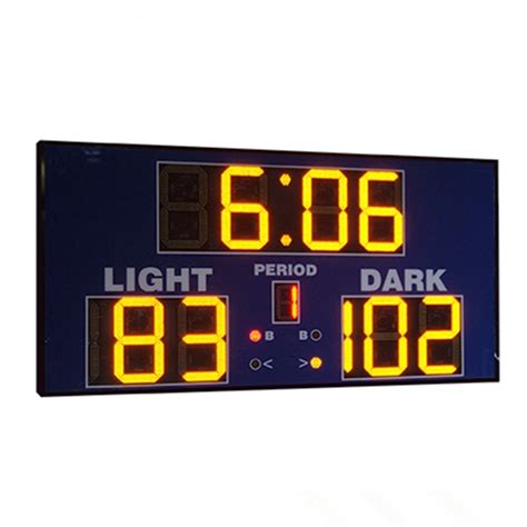 110V ~ 250V Basketball Game Clock , Electronic Basketball Scoreboard ...