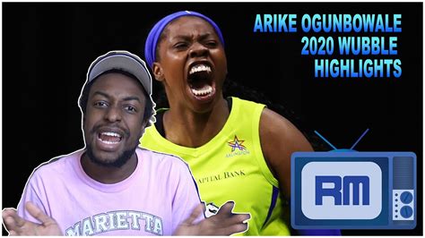 Arike Ogunbowale Dallas Wings 2020 Wubble Highlights Reaction - YouTube