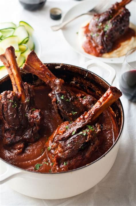 Top Slow Cooker Recipes » SLOW COOKED LAMB SHANKS IN RED WINE SAUCE | Slow cooked lamb shanks ...