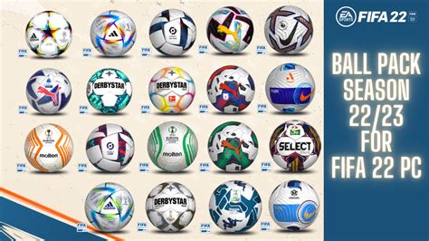 Ball Pack 22/23 for FIFA 22 PC