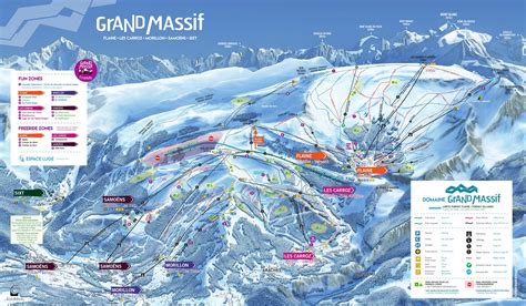 Flaine Ski Resort Piste Maps