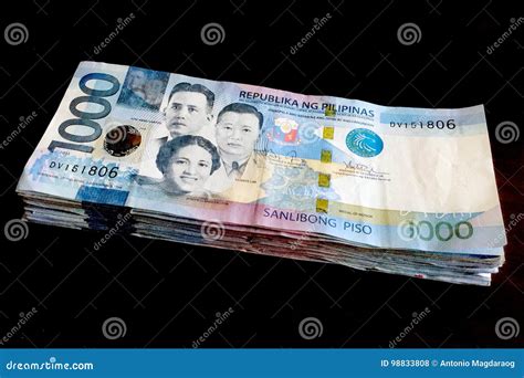 1000 Philippines peso bill stock photo. Image of concepts - 98833808