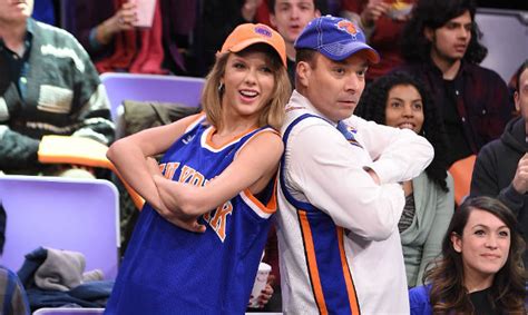 Taylor Swift And Jimmy Fallon Caught On Jumbotron In 'The Tonight Show ...