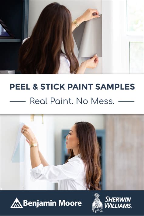 Benjamin Moore Peel And Stick Paint Samples