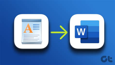 How to Convert WordPad Document to Microsoft Word - Guiding Tech