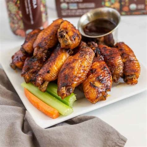 Instant Pot Chicken Wings with Sticky Cola Sauce - This Vivacious Life