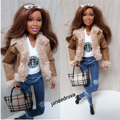 Cool winter jacket for Barbie Poppy dolls | Etsy | Clothes design, Barbie dress pattern, Barbie ...