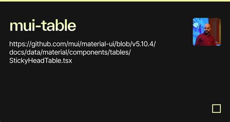 mui-table - Codesandbox