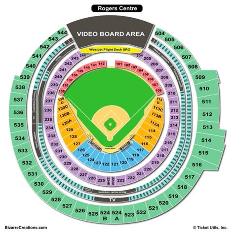 Rogers Centre Seating Chart | Seating Charts & Tickets