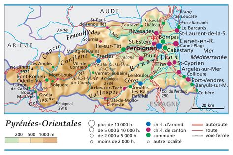 Carte Region Pyrenee Orientale | My blog