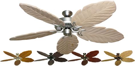 58 inch Riviera Large Indoor Tropical Ceiling Fan - Arbor 100 Blades