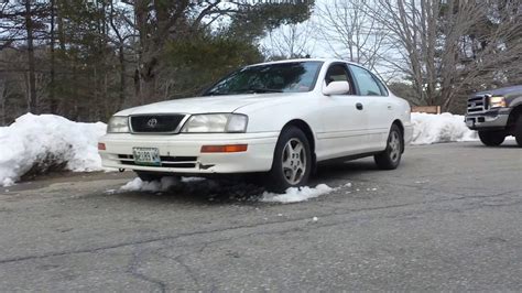 1997 Toyota Avalon extreme burnout - YouTube