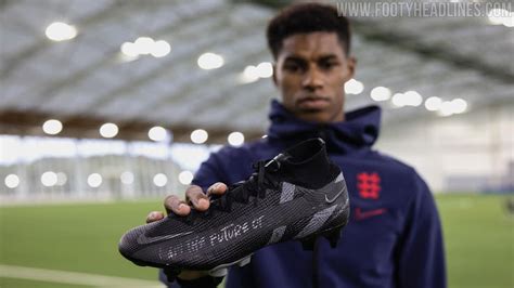 Special All-Black Nike Mercurial Marcus Rashford Boots Revealed ...