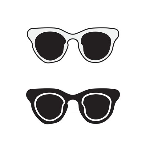 Hand drawn glasses outline set. 2744579 Vector Art at Vecteezy