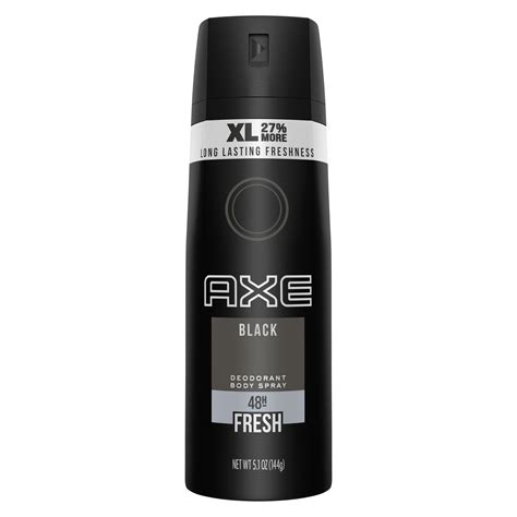 AXE XL Black Deodorant Body Spray 5.1 oz - Walmart.com - Walmart.com