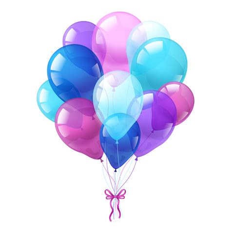 Colorful balloons bunch white background 462528 Vector Art at Vecteezy