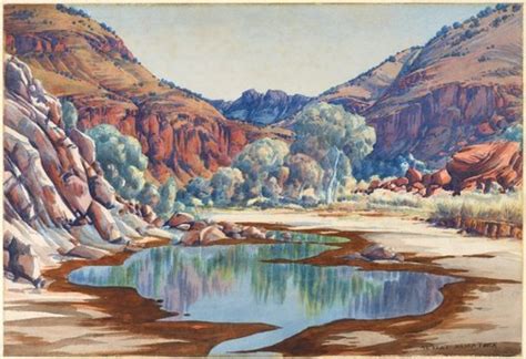 Palm Valley, 1940s by Albert Namatjira :: The Collection :: Art Gallery NSW