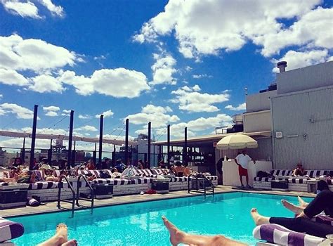 Dip Into The Best Rooftop Pools In NYC This Summer