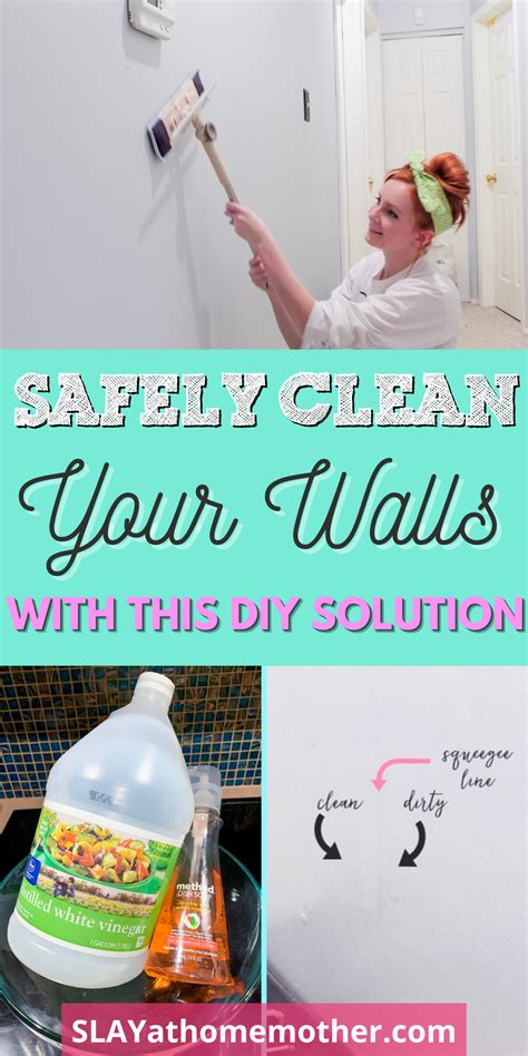 How To Wash Walls - Homemade Wall Cleaner Recipe | Cleaning walls ...