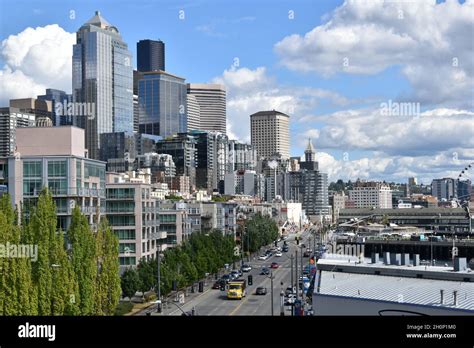 The Seattle, Washington skyline Stock Photo - Alamy