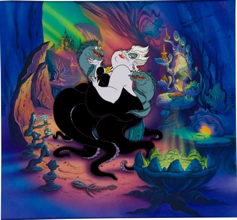 Flotsam and Jetsam/Gallery | Disney concept art, Disney art, Ursula disney