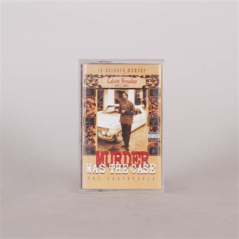 Shelta - Murder Was The Case The Soundtrack 1994 Cassette (CAS-MWTC)