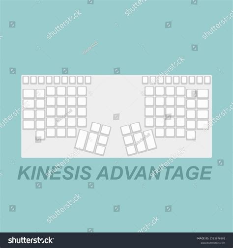 Assorted Mechanical Keyboard Layout Vectors Computer Stock Vector ...