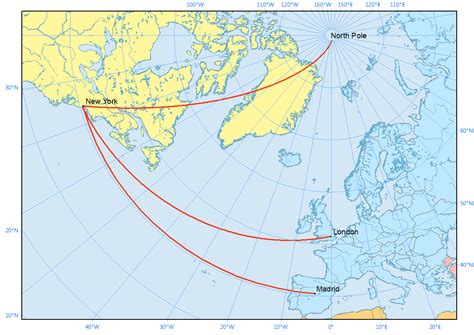 Why Are Rhumb Lines (Loxodromes) a Constant Track Direction? (and not the Shortest Path) - GIS ...