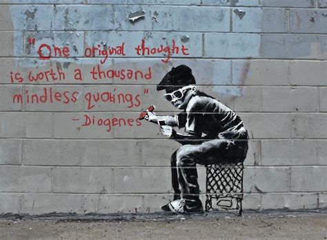 Banksy Graffiti On Quotes. QuotesGram