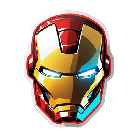 I made an AI sticker of iron man