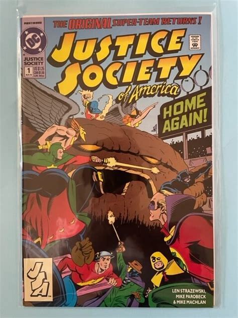 Justice Society #1 VF – Collector's Edge Comics