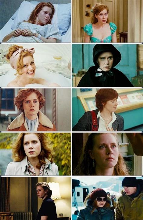 Amy Adams in various roles. Movies going clockwise starting from top ...