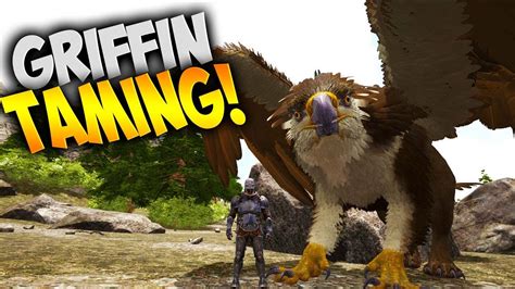 Griffin Taming with xB - Ark Ragnarok DLC (Ark Survival Evolved Gameplay) - YouTube