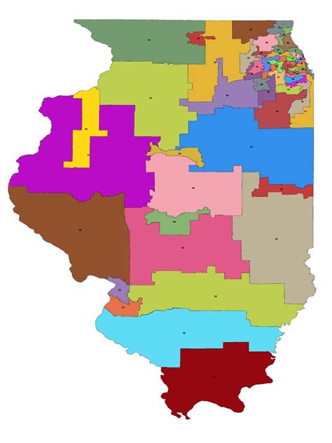 Full Proposed Illinois Senate Districts Map | PDF