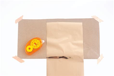 Easy DIY Gold Foil Wrapping Paper -- 3 Ways Idle Hands Awake