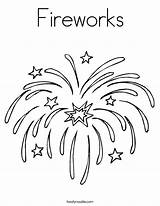 Fireworks Coloring Page  Twisty Noodle sketch template