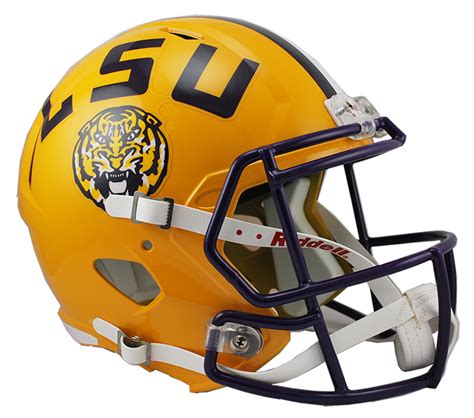 LSU Tigers Replica Full Size Speed Helmet — Game Day Treasures