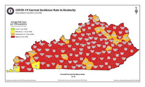 80% of Kentucky’s counties now in COVID ‘red zone’ - Winchester Sun | Winchester Sun