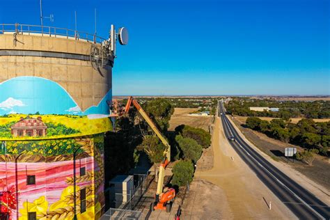 Yorketown Water Tower Mural – Yorke Peninsula Council